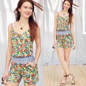 Cabi Devon floral fiesta romper